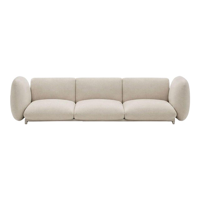 Paola Lenti Mellow Outdoor Modern Cream Sofa For Sale