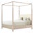 Century Furniture Cadence Metal Canopy Poster Bed - King - Sand For Sale