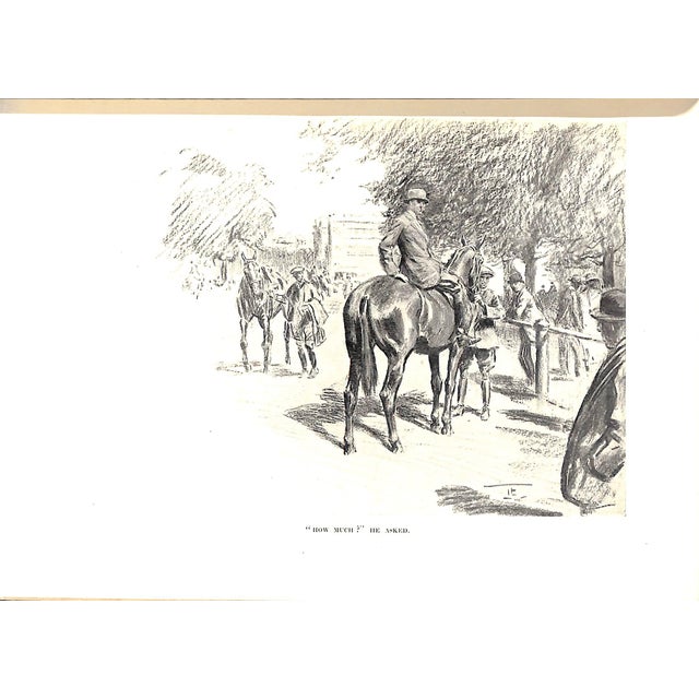 White "Horse Sense and Sensibility" 1926 Crascredo For Sale - Image 8 of 10