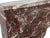 18th Century Louis XVI Hand-Carved Rouge Marble Fireplace Surround For Sale - Image 4 of 6