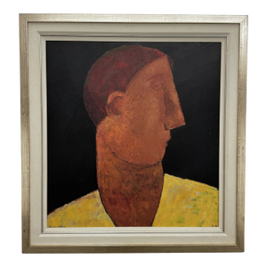 1970s Framed Limited Edition Print: Luis by Jessica Rice