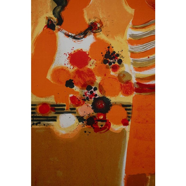 Frédéric Menguy, The Conversation, Lithograph For Sale - Image 4 of 10