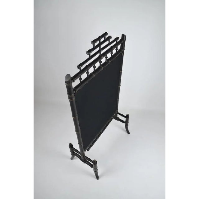 Late 19 Century French Empire Fireplace Screen For Sale - Image 10 of 13