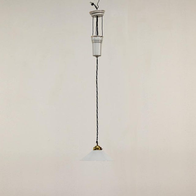 Antique Pendant Lamp, 1920s For Sale - Image 4 of 5