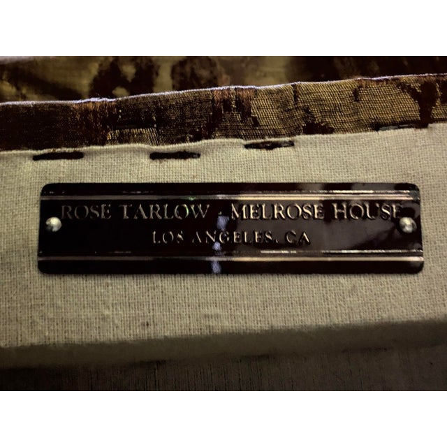 Textile Rose Tarlow Melrose House Fully Upholstered Swivel Club Chair For Sale - Image 7 of 7