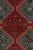 Antique Persian Kilim Rug in Burgundy & Blue Geometric Pattern For Sale In New York - Image 6 of 8