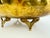 Vintage Solid Brass Hammered Centerpiece Bowl With Grapevine Handles For Sale - Image 10 of 13