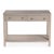 Nora 40 in. W Rectangular Wood 2 Drawer Console Table with Lower Open Shelf, Antique Taupe For Sale In Chicago - Image 6 of 11