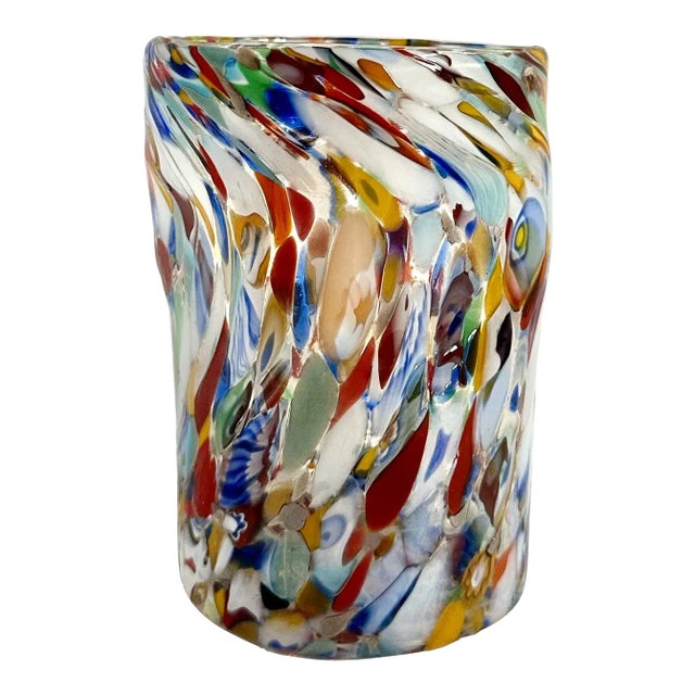Murano Style Goto Drinking Glass - Egg Skin For Sale