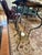 1930s Vintage Victorian Brass and Marble Side Table/Plant Stand For Sale - Image 5 of 7
