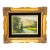 Small Framed Mountain Landscape Painting Signed Ross For Sale