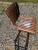 Late 20th Century Mid Century Modern Italian Arthur Umanoff Style Wood Slat Counter Stool in Oak For Sale - Image 5 of 5