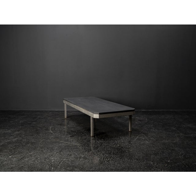1920s Architect's Coffee Table in Metal and Wood, 1920s For Sale - Image 5 of 18