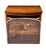 Antique Federal Period Mahogany Bowfront Serving Cabinet With Inlaid Tombstones For Sale - Image 10 of 12