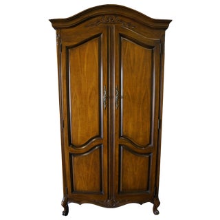 Black Walnut Armoire by White Furniture Co. For Sale