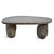 Outdoor Stone Boulder Organic Modern Bench / Coffee Table For Sale In Los Angeles - Image 6 of 6