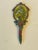 Antque Cloisonné Jay Strongwater Style Hand Mirror With Partrot For Sale - Image 4 of 7