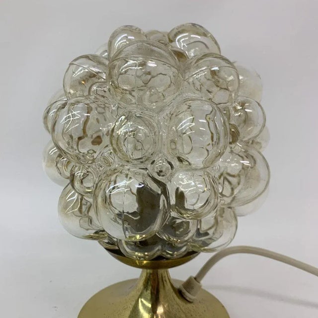 Glass Bubble Table Lamp by Helena Tynell, 1970s For Sale - Image 3 of 7