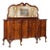 Antique Baroque Style Mirrored Chippendale Sideboard from Testolini & Salviati For Sale