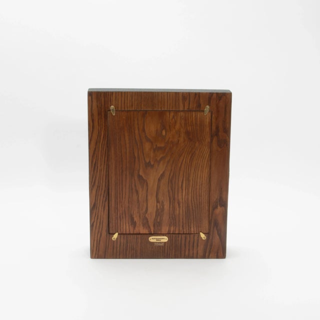 Wood Picture Frame 8x10” in Black Shagreen by R&y Augousti For Sale - Image 7 of 11