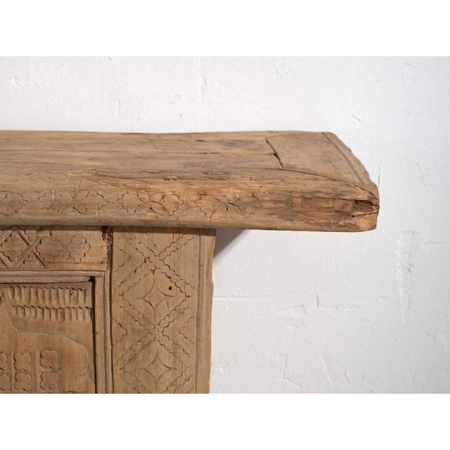 Antique Carved Pine Sideboard For Sale - Image 9 of 14