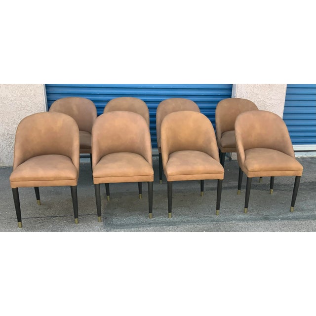 Modern Bucket Dining Chairs Set of 8 Chairish