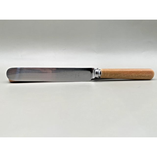 Authentic set of 6 dinner knives by Joseph Rodgers & Sons of Sheffield, England. Rodgers is one of the most respected and...