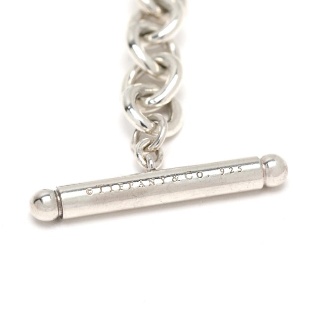 Tiffany & Co Turquoise Present Charm Bracelet, Sterling Silver, Length 7.25 In For Sale In Greensboro - Image 6 of 9