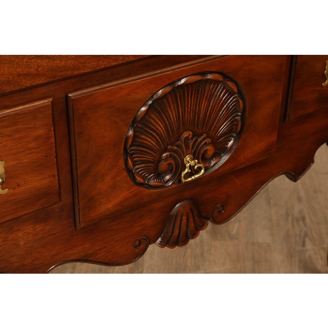 Kittinger Chippendale Style Mahogany Highboy For Sale - Image 17 of 18