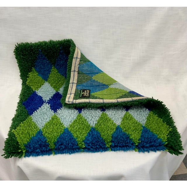 1960s Latch Hook Tapestry For Sale - Image 4 of 8