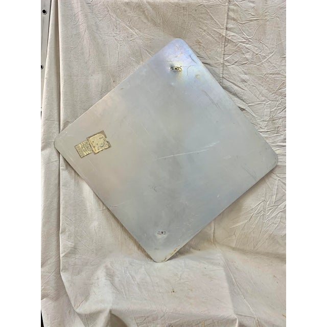 Vintage Reflective Bicycle Road Sign For Sale - Image 11 of 12