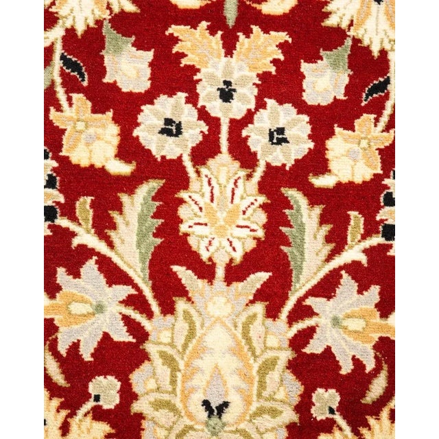 Traditional Mogul, One-of-a-Kind Hand-Knotted Area Rug in Red, 3' 1" x 5' 4" For Sale - Image 3 of 8