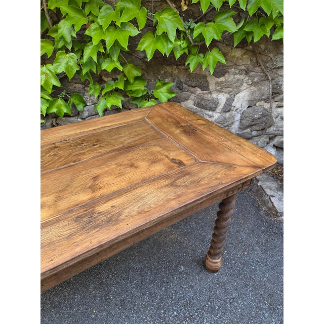 Antique French Oak Drapers Table, 1800s For Sale - Image 6 of 18