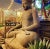 Antique Asian Balinese Stone Sitting Buddha Statue For Sale In Los Angeles - Image 6 of 6