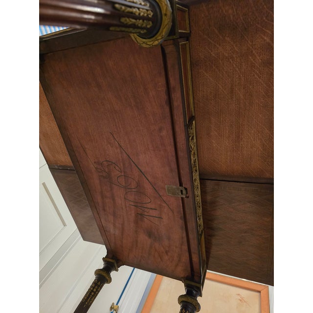 Antique Francois Linke Attributed Flip Top Exotic Table For Sale - Image 17 of 18