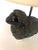 Handmade Black Ceramic Sheep Lamp For Sale - Image 4 of 9