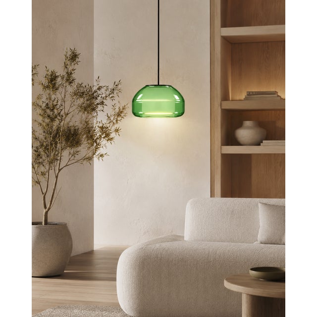 Forest Blown Glass Pendant Light by Artem Zakharchenko-Halytskyi For Sale - Image 4 of 5