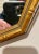 Vintage Gilt Faux Bamboo Mirror For Sale In New York - Image 6 of 10