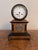 Wood Antique Victorian Mantle Clock, 1860 For Sale - Image 7 of 7