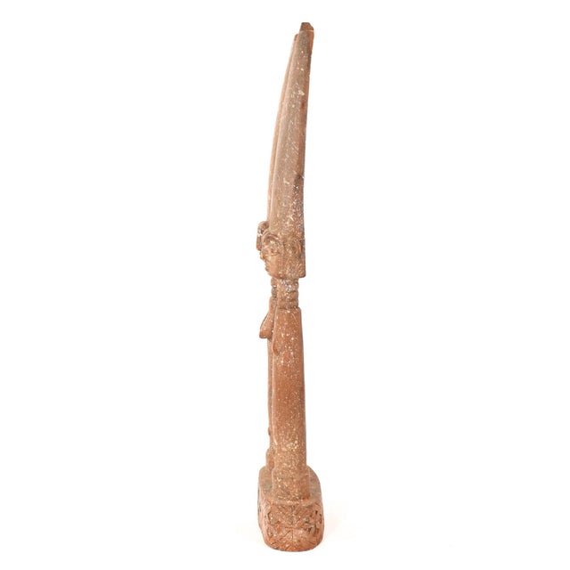 Early 20th Century Early 20th Century Fante Male and Female Figure Ghana For Sale - Image 5 of 7