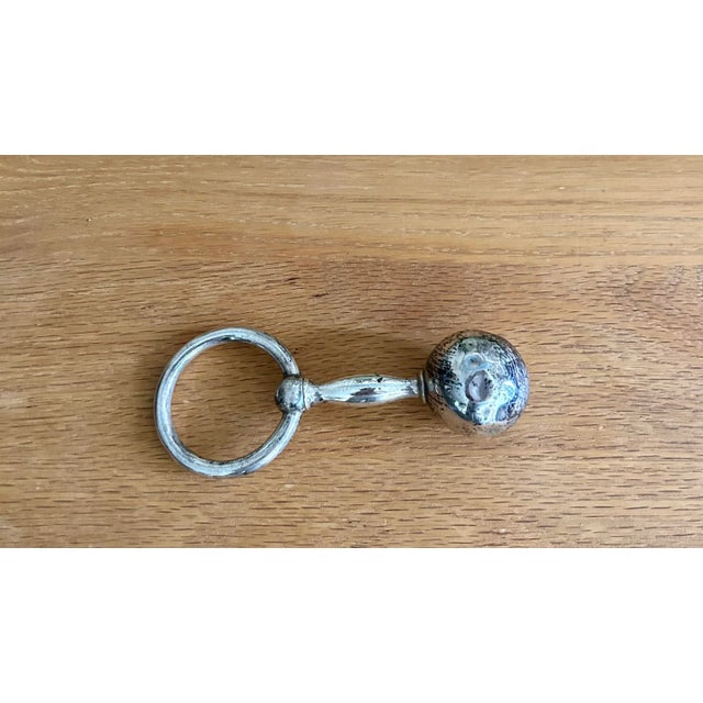 Tiffany & Co. Sterling Silver Baby Rattle Sculpture Paperweight For Sale - Image 11 of 11