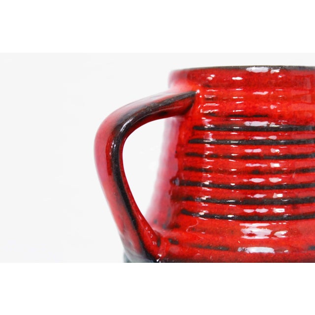 Mid-Century Modern German Vase from Bay Keramik, 1960s For Sale - Image 3 of 11