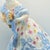 Ceramic Herend Deryne (Mrs. Dery) Large 14” Porcelain Figure: Woman With Guitar/Mandolin (Blue Gown, Floral Motifs) Ligeti Early Mark, Vintage #5753 For Sale - Image 7 of 18