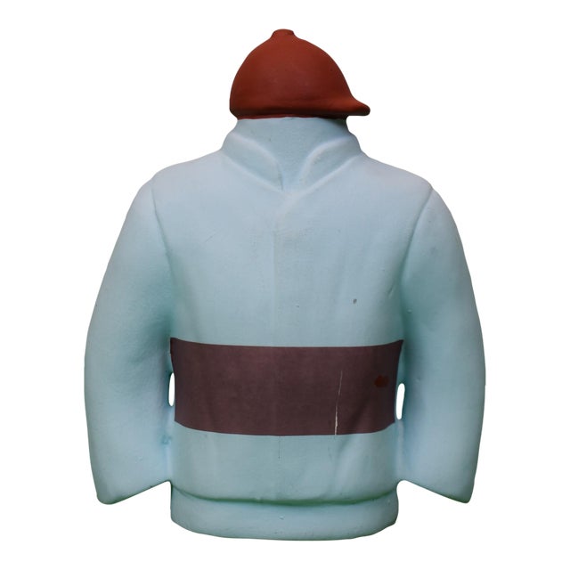 Marylou Whitney Stables Ceramic Jockey Bust For Sale