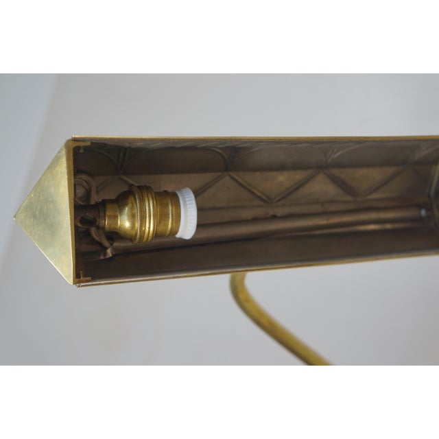 French Art Deco Piano Lamp by Monix 1930 France For Sale - Image 12 of 16