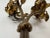 Metal Vintage Brass Table Ornaments with Flowers, France, 1960s, Set of 2 For Sale - Image 7 of 13