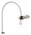 Arc Table Clamp Lamp by Raul Barbieri for Tronconi, 1970s For Sale