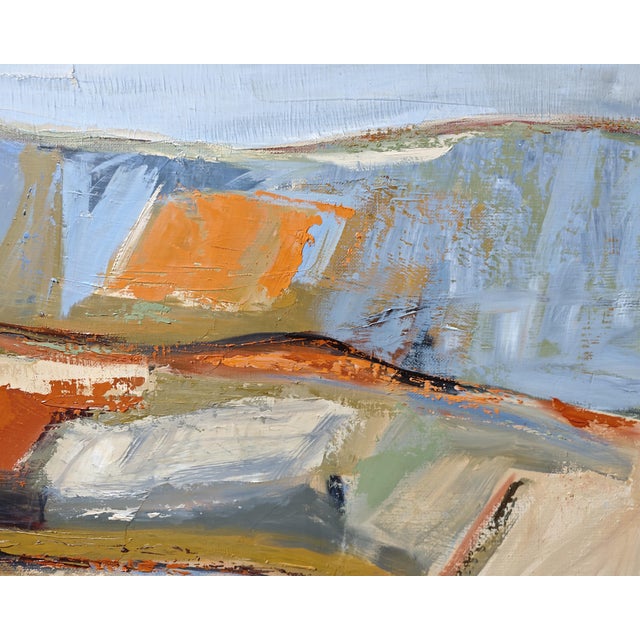 Contemporary Premices De L'été, Abstract Landscape, Contemporary, Framed by Sophie Dumont For Sale - Image 3 of 7