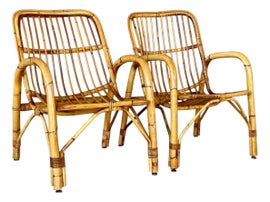 Example of Adrien Audoux and Frida Minet Lounge Chairs