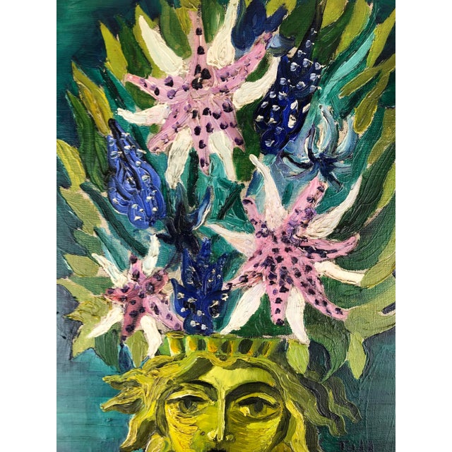 Mid 20th Century Oil on Canvas Painting by Peter Todd Mitchell For Sale - Image 5 of 7